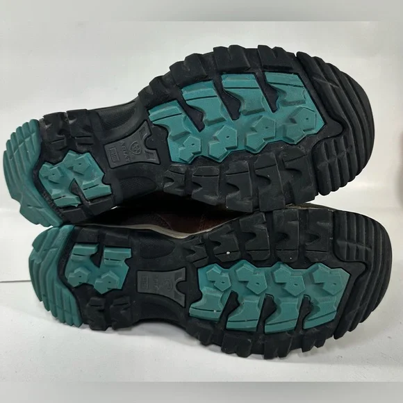 ARIAT Women's Skyline Brown Leather Waterproof Lace Up Hiking Boots Sz 7 B - Picture 7 of 11